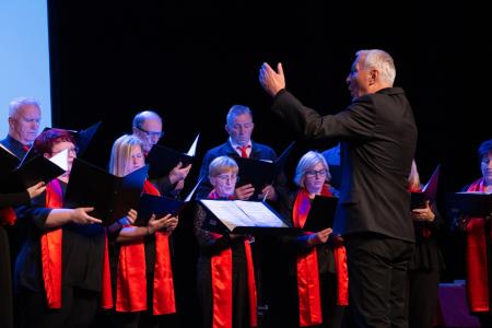 Slavnostna podelitev listin o napredovanju v čine gasilski častnik, višji gasilski častnik in visoki gasilski častnik (10)